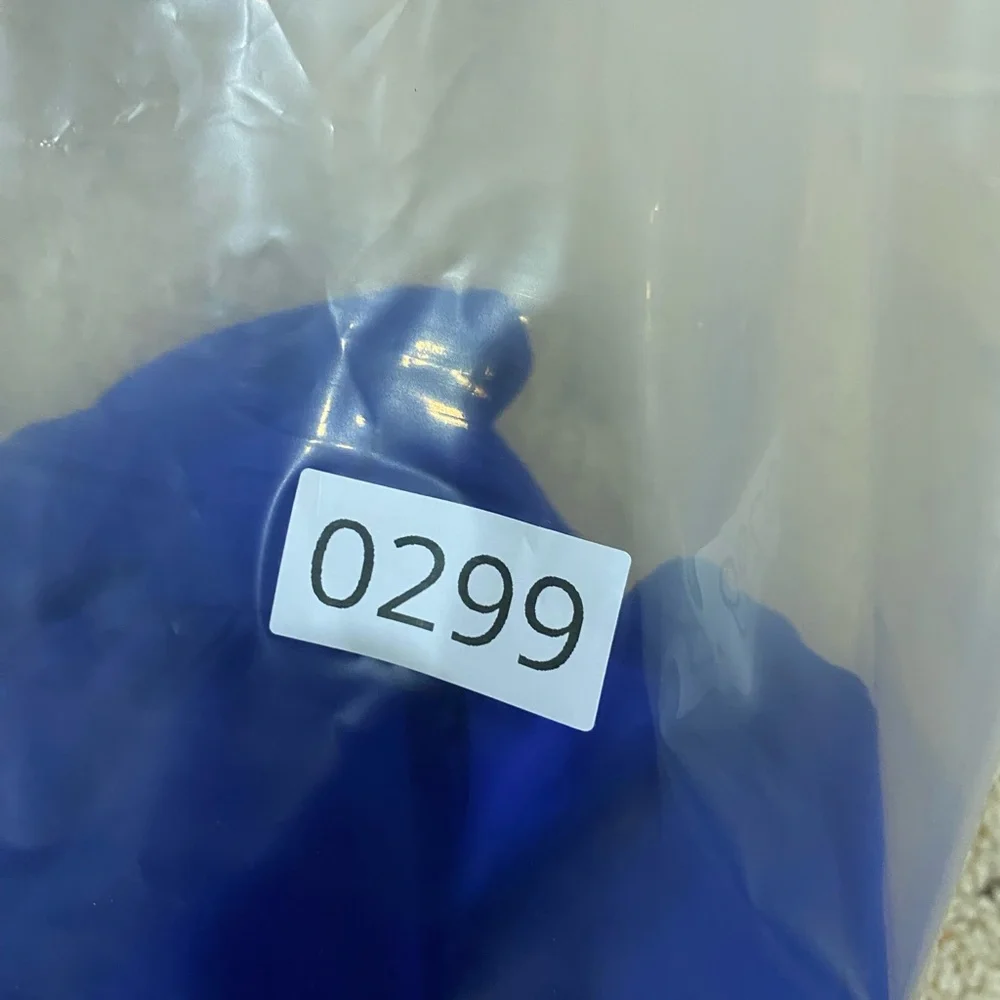 Sabora Royal Blue Ruched Bodycon Dress Small Made In USA Cocktail Formal - Picture 7 of 7